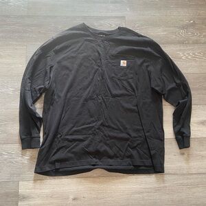 Carhartt Men's Classic Black Long Sleeve Tee